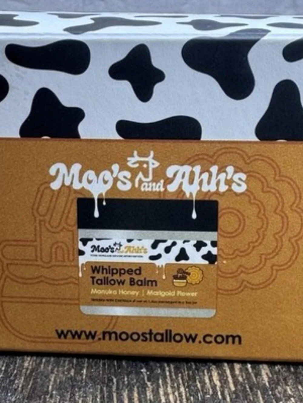 Beef Tallow Balm Manuka Honey Skin Face